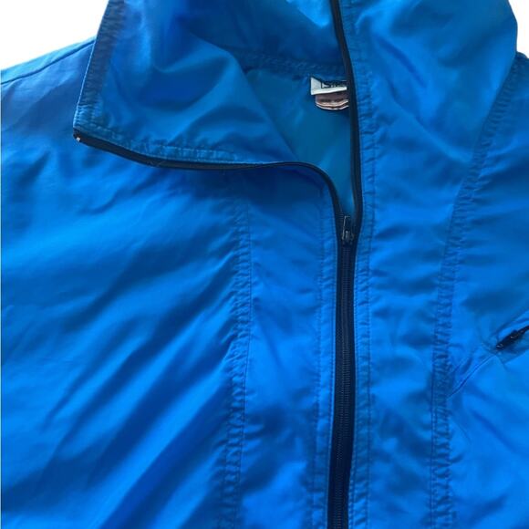 VTG SKYR Jacket Womens M Medium Blue Windbreaker Lightweight Half Zip Pullover - Picture 3 of 11